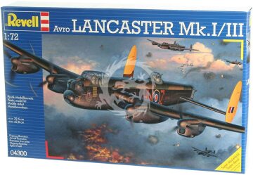 Avro Lancaster Mk.I/III + farby i klej - Revell 64300 skala 1/72
