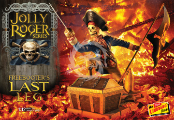 Figurka Jolly Roger Series: The Freebooter's Last Leg -Lindberg 613 skala 1/12