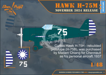  H-75M Hawk - Clear Prop 4806 skala 1/48