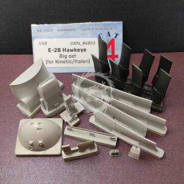 NA ZAMÓWIENIE - E-2b Hawkeye Big Set For Kinetic/Italeri Conversion Kit - Cat4 R48113 skala 1/48 