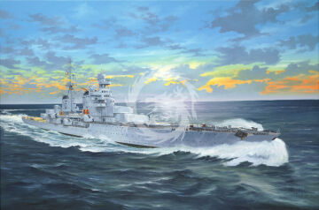 NA ZAMÓWIENIE -  Italian Heavy Cruiser Pola - Trumpeter 	05381 skala 1/350