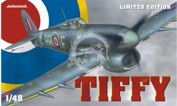 Typhoon Mk.Ib Car Door Tiffy - Eduard 1131 skala 1/48