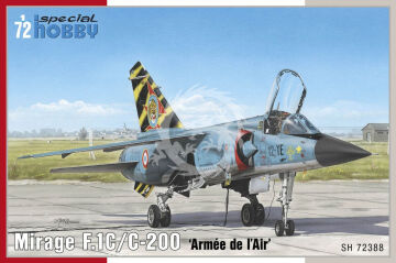 Mirage F.1C/C-200 'Armée de l'Air' - Special Hobby SH72388 skala 1/72