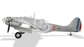 MDR14464 Metallic Details Model samolotu Martin Baltimore Mk.V w skali 1/144, drukowany w 3D