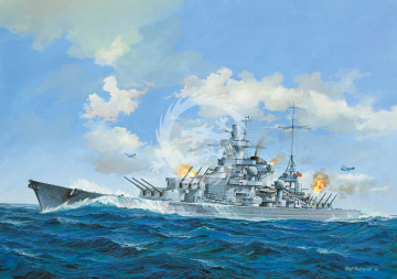Scharnhorst Revell 05037 skala 1/570