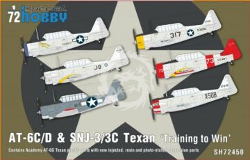 NA ZAMÓWIENIE - TEXAN AT-6C/D & SNJ-3/3C Training to Win Special Hobby SH72450 skala 1/72