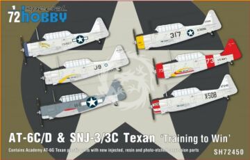 TEXAN AT-6C/D & SNJ-3/3C Training to Win Special Hobby SH72450 skala 1/72