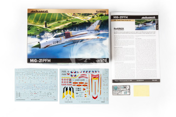 MiG-21PFM ProfiPack Edition Eduard 70144 skala 1/72