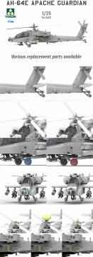AH-64E Apache Guardian Takom 2602 1/35