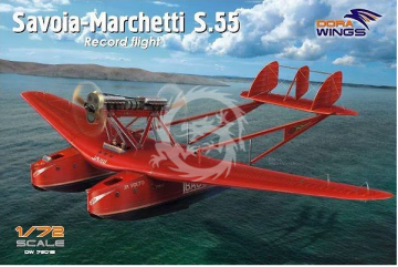 Savoia-Marchetti S.55 Record flight Dora Wings DW72015 skala 1/72
