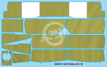 Fokker Dr.I I Love Kit 62403 skala 1/24