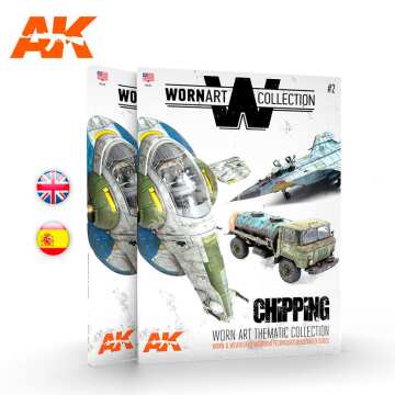  WORN ART COLLECTION – CHIPPING  AK-Interactive 4903 wersja angielska 
