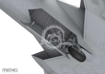 PREORDER - Chinese J-20 Stealth Fighter Meng Model LS-002 skala 1/48