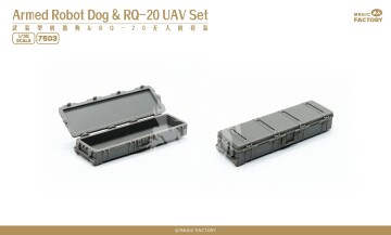 PREORDER -  Armed Robot Dog & RQ-20 UAV Set Magic Factory 7503 skala 1/35