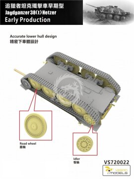 PREORDER - Jagdpanzer 38(t) Hetzer Early Production Vespid Models VS720022 skala 1/72