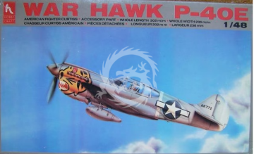 War Hawk P-40E Hobbycraft  HC1402 skala 1/48