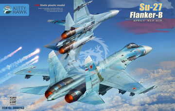 Su-27 Flanker-B Su-27S\SK Kitty Hawk KH80163 skala 1/48