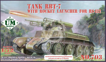 PREORDER - RBT-7 tank with rocket launcher for RS-132 Unimodels UMT703 skala 1/72