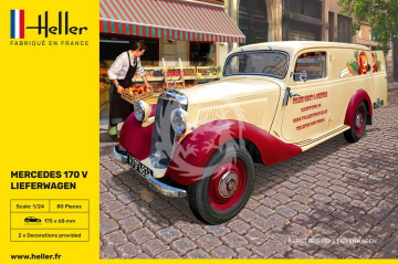 Mercedes 170 V Lieferwagen - Heller 80736 skala 1/24