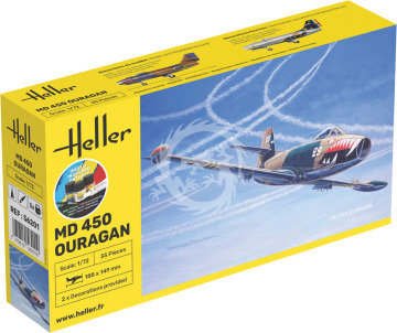 STARTER KIT MD 450 Ouragan - Heller 56201 skala 1/72