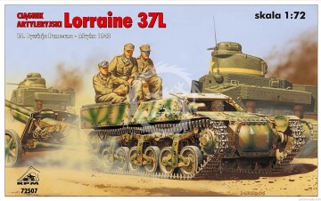Ciągnik artyleryjski Lorraine 37L- Afryka 1942 - RPM 72507 skala 1/72 