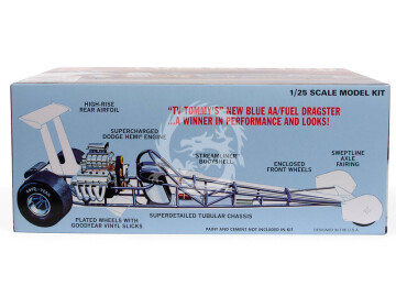 STREAMLINER DRAGSTER TOMMY IVO Retro Deluxe -  AMT 1254 skala 1/25