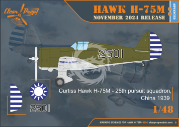  H-75M Hawk - Clear Prop 4806 skala 1/48