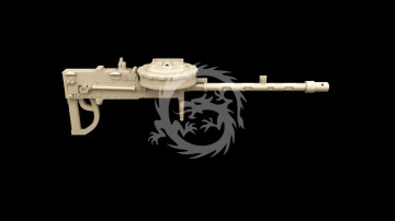 Te-1 Japanese Machine Gun- Metallic Details MDR48285 skala 1/48
