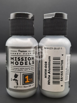  White Aluminum - Mission Models MMM-008