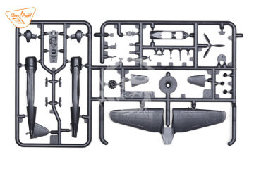  Ki-51 Sonia (2 in box) - Clear Prop CP144001 skala 1/144