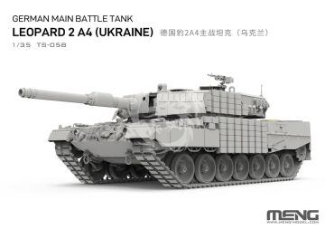 German Main Battle Tank Leopard 2A4 - MENG-Model TS-058 skala 1/35