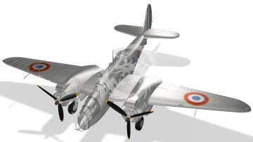 MDR14464 Metallic Details Model samolotu Martin Baltimore Mk.V w skali 1/144, drukowany w 3D