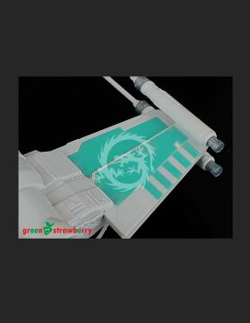 AM018 - T-70 X Wing - maski Green Strawberry 1/72