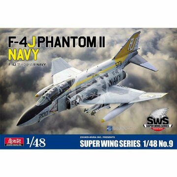 F-4J Phantom II Zoukei-Mura SWS48-09 350 skala 1/48