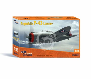 Republic P-43 Lancer, Dora Wings 48029 skala 1/48