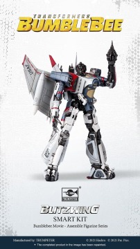 Model plastikowy Transformers Blitzwing Smart Model Kit Trumpeter SK02