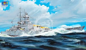 NA ZAMÓWIENIE German Battleship Gneisenau Trumpeter 03714 skala 1/200