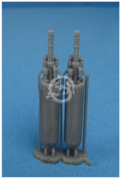 M18 gun pod with M134 Minigun-Metallic Details MDR48129 skala 1/48