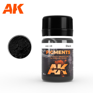 BLACK PIGMENT AK-039 AK039 poj.35 ml