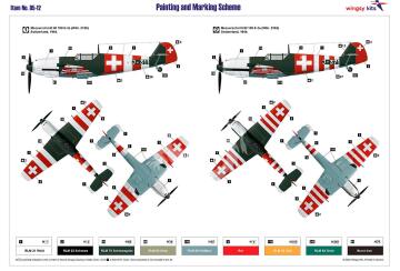 Bf 109 E-3a Emil - WINGSY KITS D5-12 skala 1/48