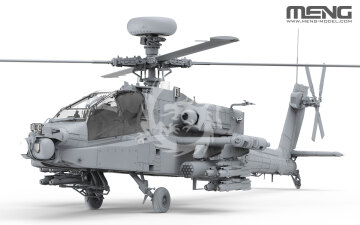 AH-64D Apache Longbow Meng QS-004 skala 1/35