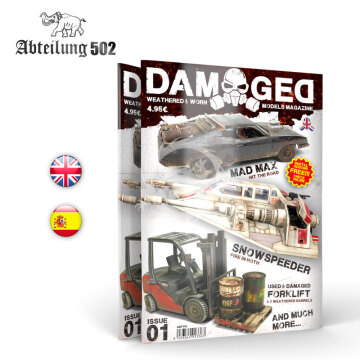 Damaged Issue 01 - Weathered & Worn Models Magazine ENGLISH