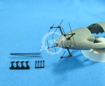 FuG 218 Radar Metallic Details  MDR4895 skala 1/48