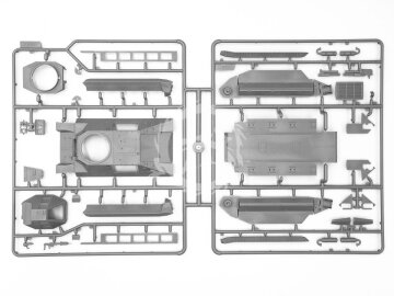 FCM 36, French Light Tank in German Service ICM 35337 skala 1/35