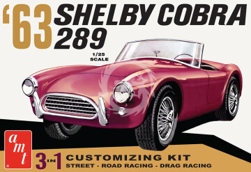 ‘63 Shelby Cobra 289 AMT - AMT1319 skala 1/25