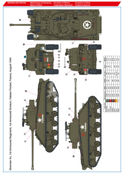 Sherman Vc 'Firefly' Polish 1st Armoured Division - Hobby 2000 35008 skala 1/35