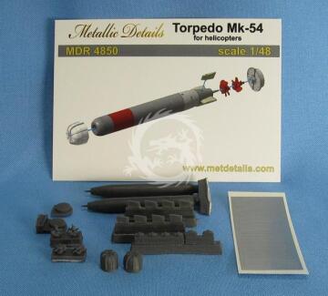 NA ZAMÓWIENIE - Torpedo Mk-54 for helicopters - Metallic Details MDR4850 skala 1/48