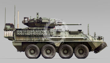  Stryker M1296 ICV-Dragoon with ESA MWO Upgrade - Zimi Model ZM35046 skala 1/35