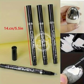 Marker Lustrzany Chrom Złoty 