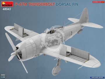 P-47M Thunderbolt. Dorsal Fin. Advanced Kit - MiniArt 48042 skala 1:48